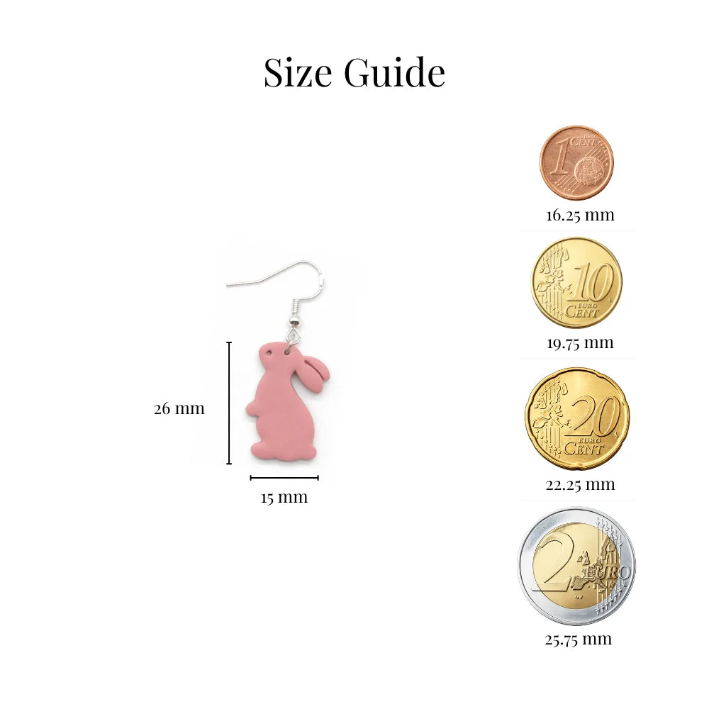 Blush Bunny Earrings