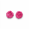 Candy Pearl Rose Earrings