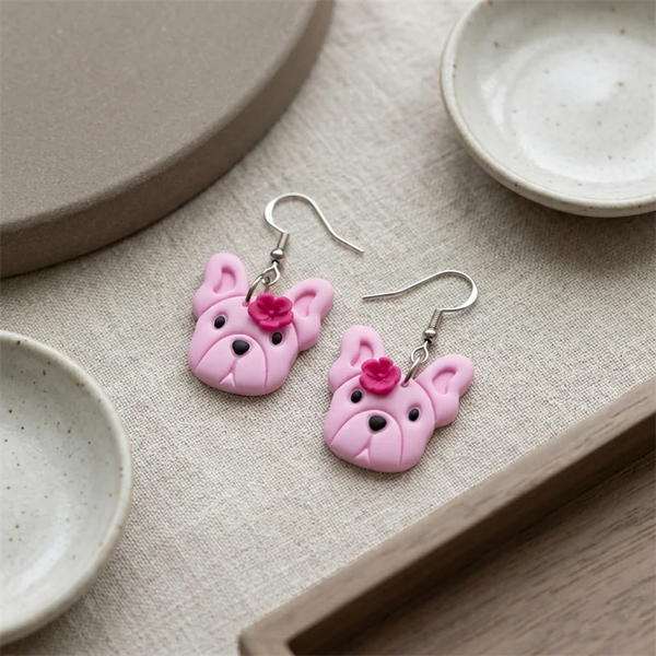 Candy Pup Earrings