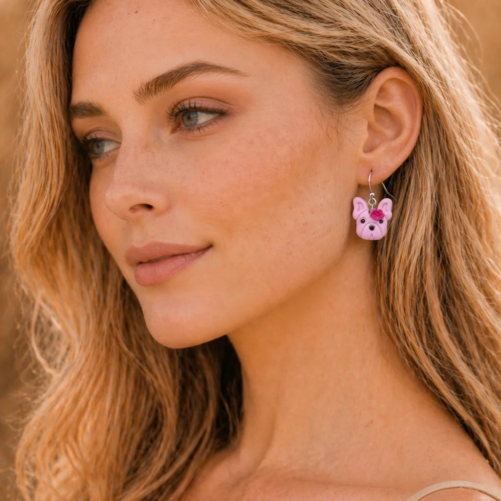 Candy Pup Earrings