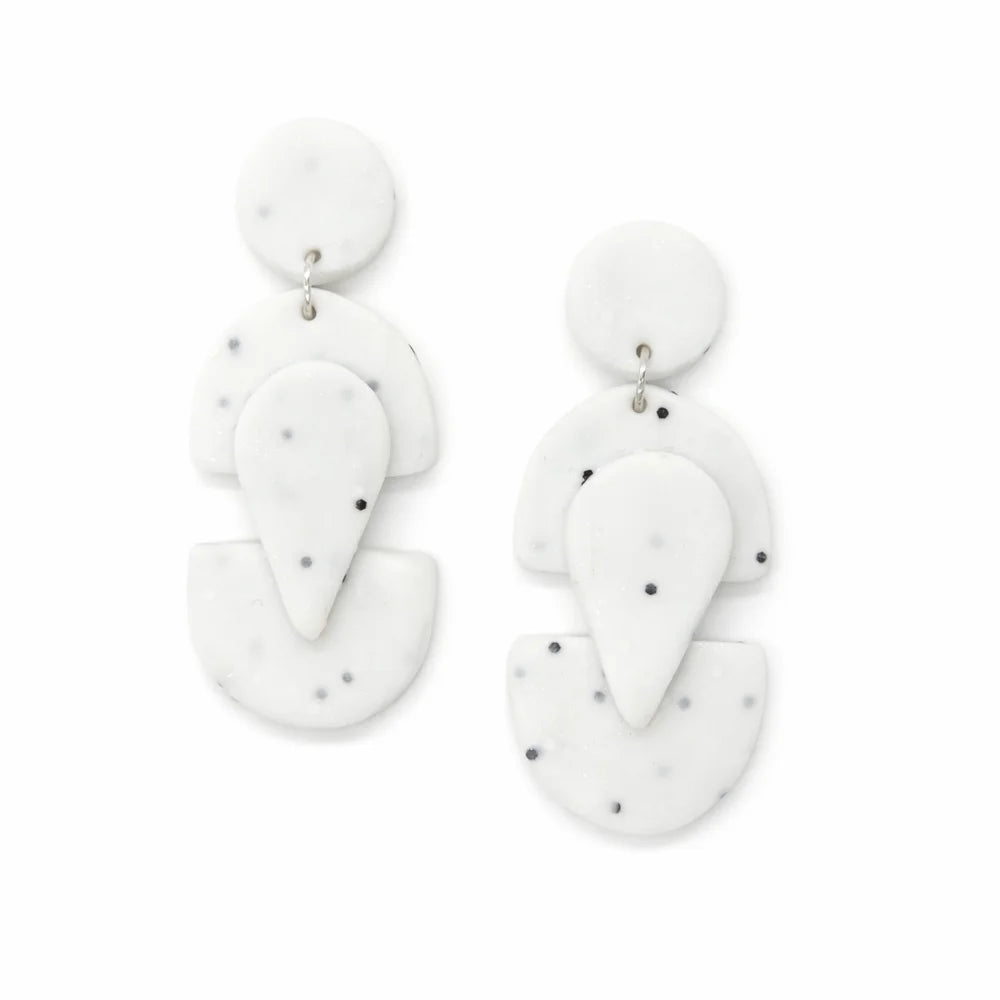 Terrazzo Contour Earrings