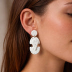 Terrazzo Contour Earrings