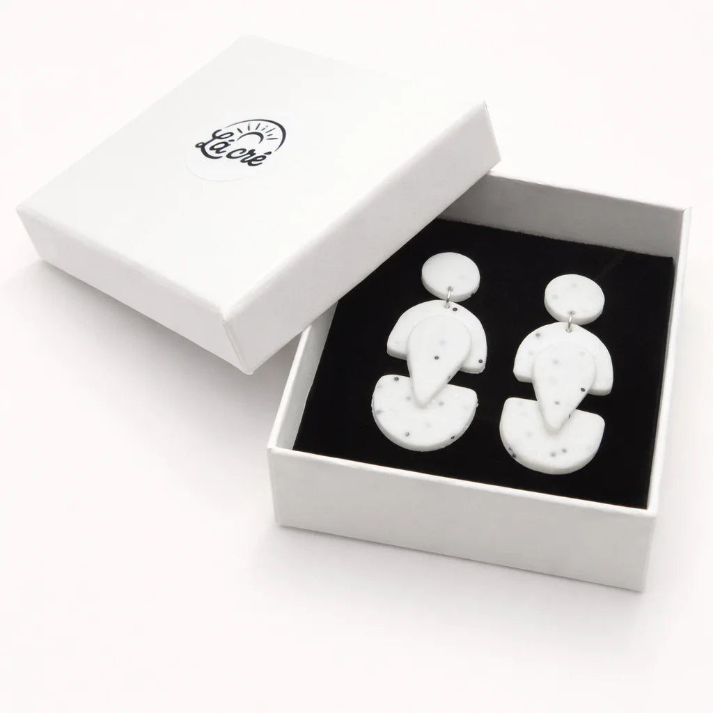 Terrazzo Contour Earrings