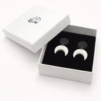 Eclipse Crescent Moon Earrings