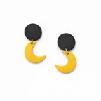 Nightfall Crescent Moon Earrings