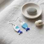 Coastal Drift Fish Hook Earrings
