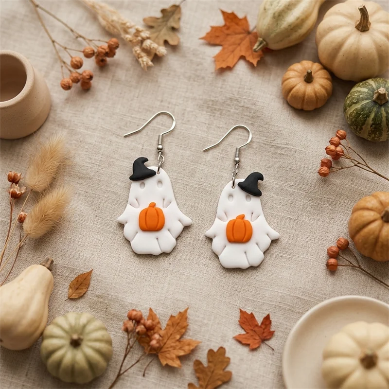 Eclipse Witchy Boo Earrings