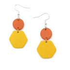 Desert Sun Ember Hook Earrings