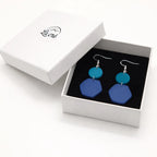 Ocean Tide Ember Hook Earrings