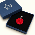 Fire Rose Pendant