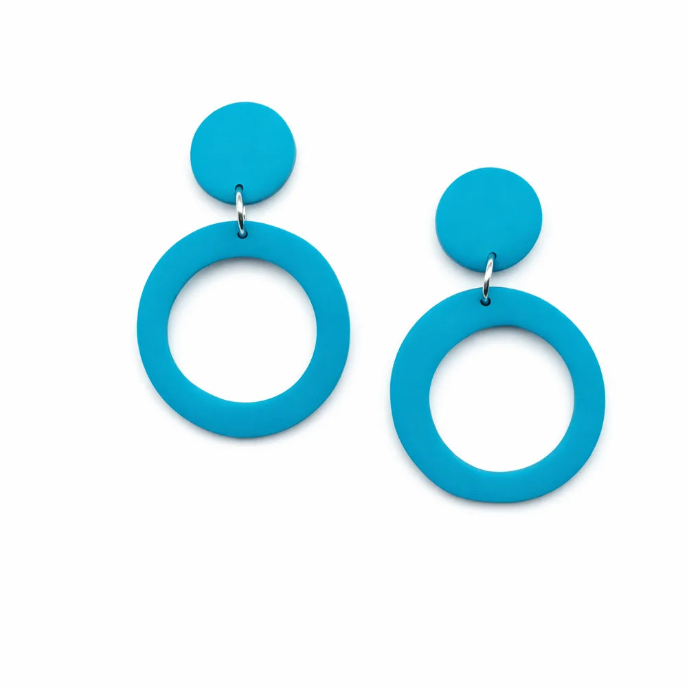 Breeze Halo Drop Earrings