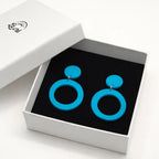 Breeze Halo Drop Earrings