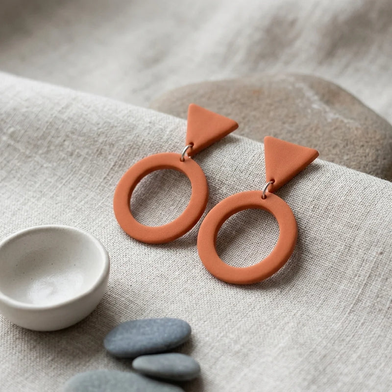 Canyon Halo Eclipse Earrings