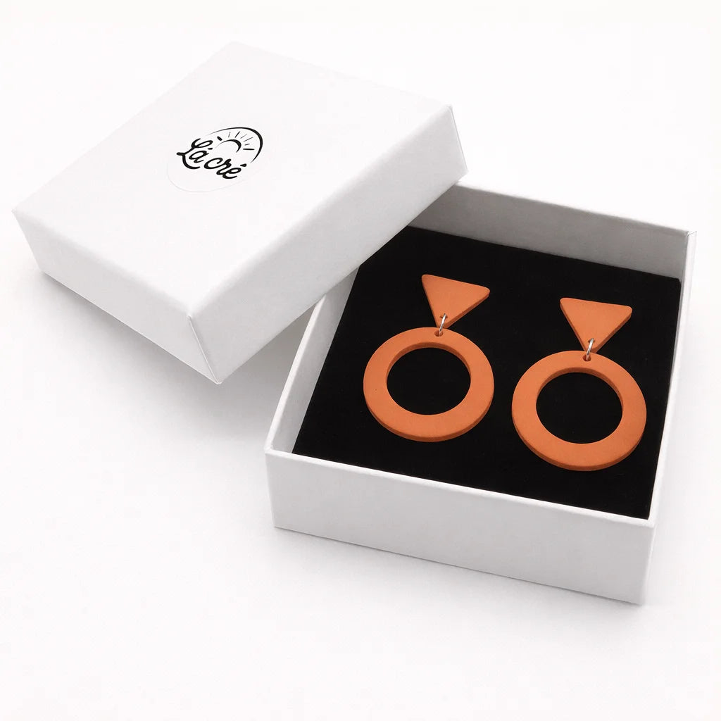 Canyon Halo Eclipse Earrings