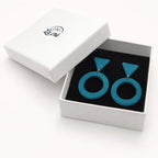 Lagoon Halo Eclipse Earrings