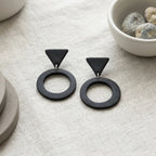 Midnight Halo Eclipse Earrings