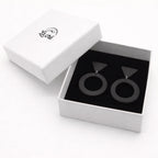 Midnight Halo Eclipse Earrings