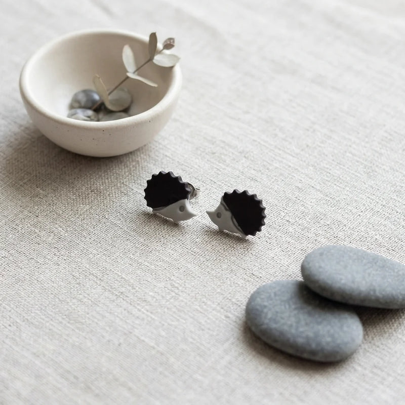 Hedgehog Earrings