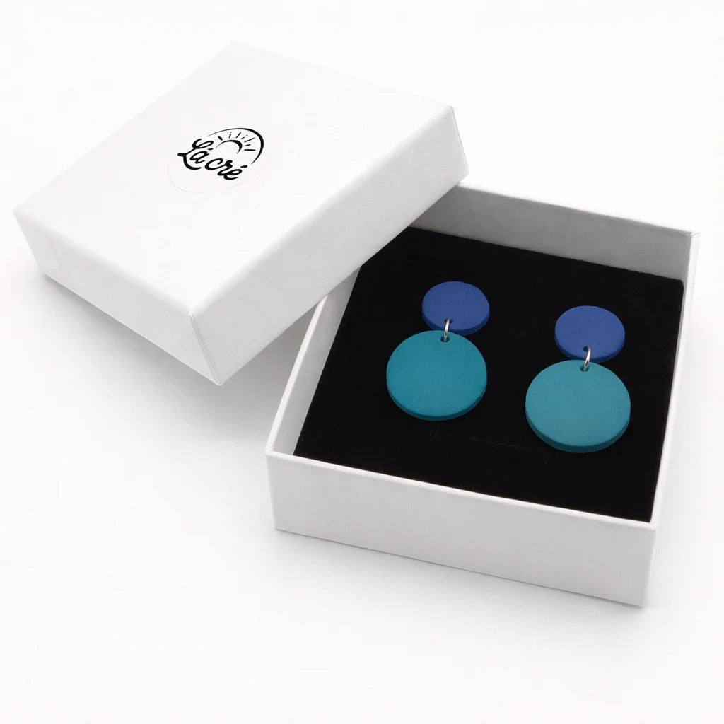 Ocean Tide Horizon Drop Earrings