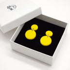 Sunflower Horizon Drop Earrings