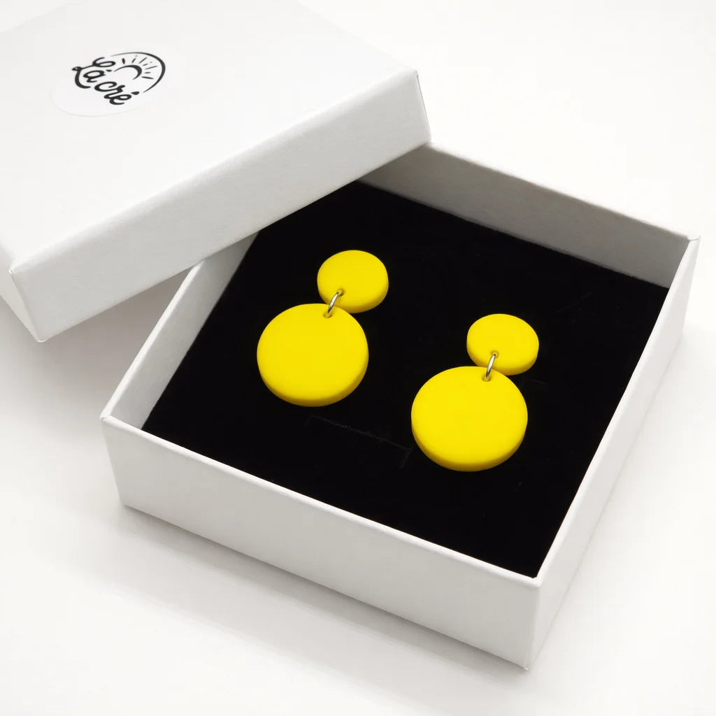Sunflower Horizon Drop Earrings
