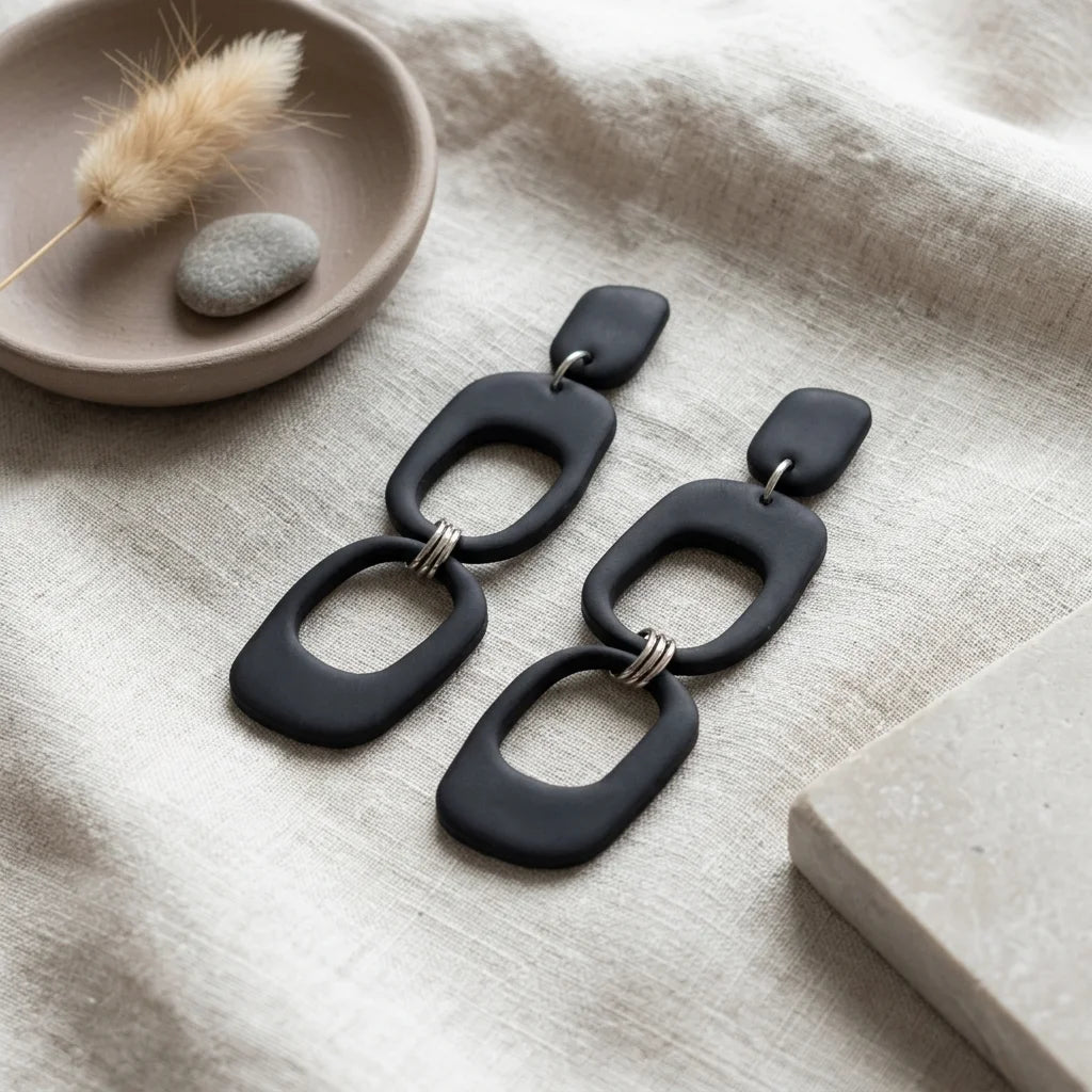 Midnight Link Earrings