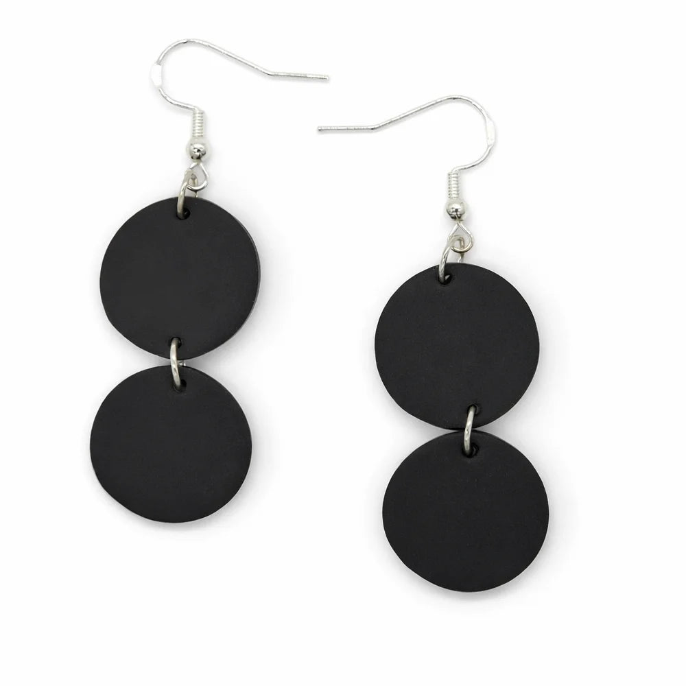 Midnight Nova Drop Earrings