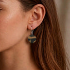 Canyon Leopard Orbit Earrings