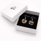Canyon Leopard Orbit Earrings