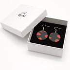 Ember Orbit Earrings