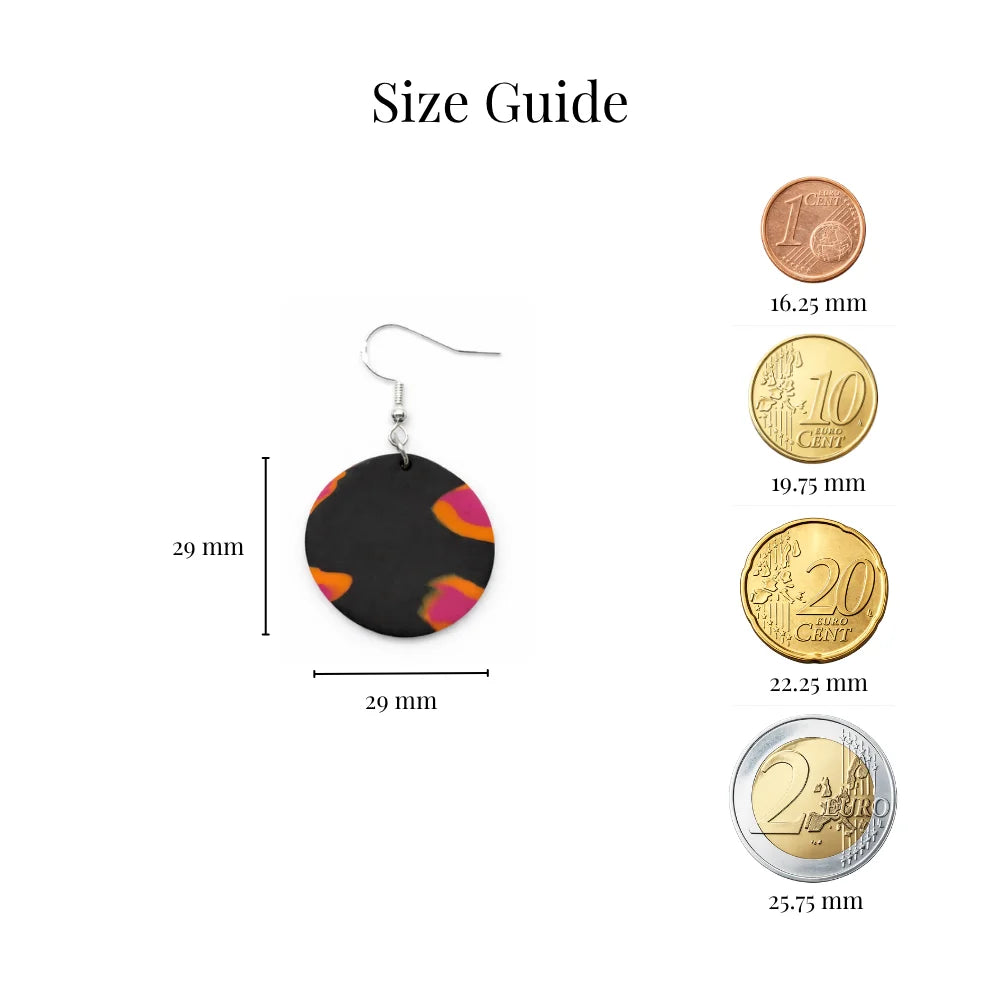 Ember Orbit Earrings