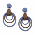 Clay Sky Orbit Halo Earrings