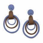 Clay Sky Orbit Halo Earrings
