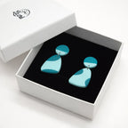Spring Meadow Organic Drop Earrings