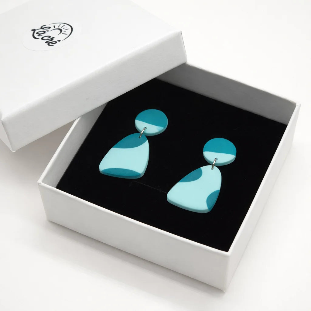 Spring Meadow Organic Drop Earrings