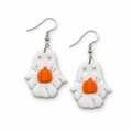 Pearl Pumpkin Boo Earrings