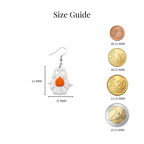 Pearl Pumpkin Boo Earrings