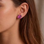 Candy Night Pebble Earrings
