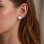 Pearl Pebble Earrings