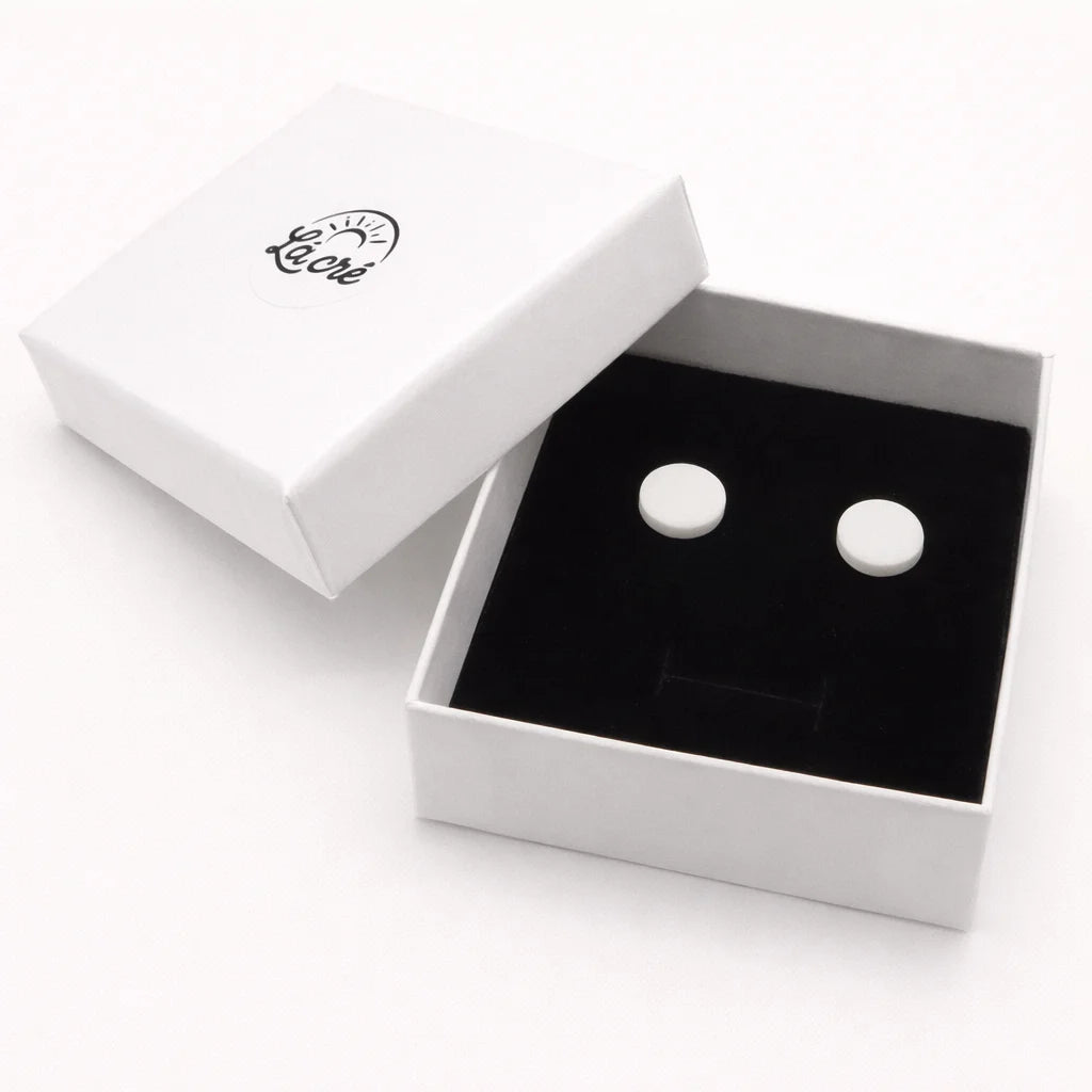 Pearl Pebble Earrings