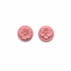 Blush Pebble Sakura Earrings