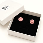 Blush Pebble Sakura Earrings