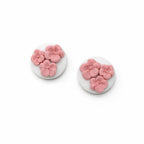 Pearl Pebble Sakura Earrings