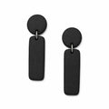 Midnight Pillar Drop Earrings