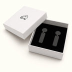 Midnight Pillar Drop Earrings