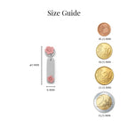Mist Pillar Drop Sakura Earrings