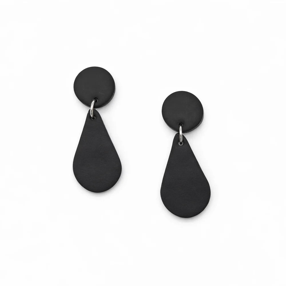 Midnight Raindrop Earrings