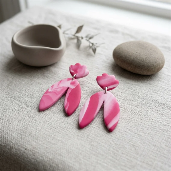 Rosy Bloom Earrings