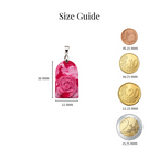 Rosy Marble Pendant