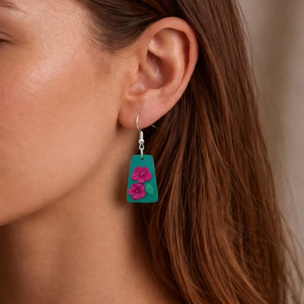 Lagoon Sakura Hook Earrings